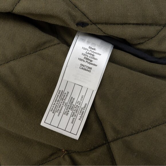 J. Crew Walker Vest Black Quilted Full Zip Lightweight Preppy Medium - Picture 15 of 16